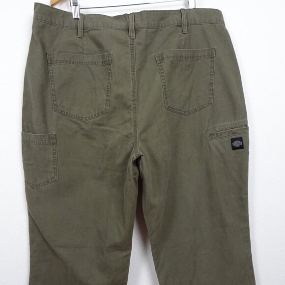 Harley Davidson Jeans Men's Size 42x32 Green Cotton Canvas - Picture 6 of 11